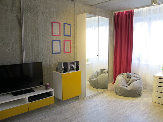 Фото из портфолио Бетонные джунгли подмосковья – фотографии дизайна интерьеров на INMYROOM