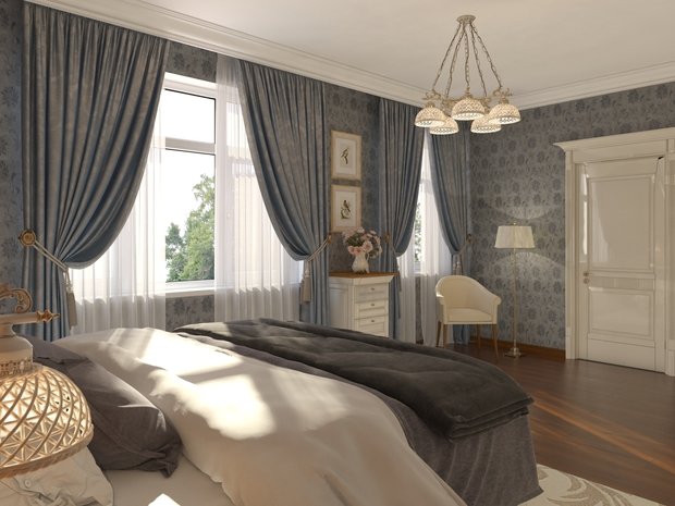 Фото из портфолио Классика загородного дома – фотографии дизайна интерьеров на INMYROOM