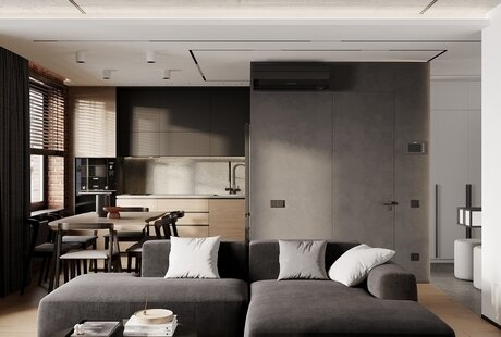 Интерьер квартиры в ЖК Пригород Лесное