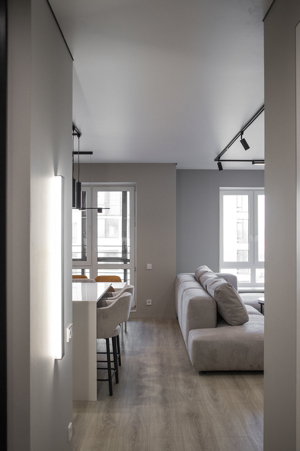 Фото из портфолио Проект квартиры в ЖК Правобережный, Тюмень – фотографии дизайна интерьеров на INMYROOM