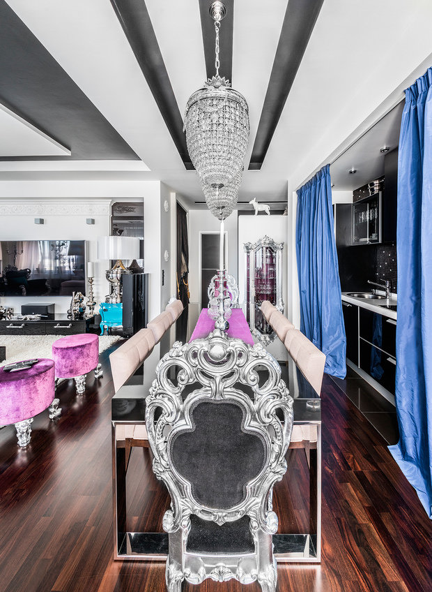 Фото из портфолио Интерьер квартиры в стиле Фьюжн – фотографии дизайна интерьеров на INMYROOM