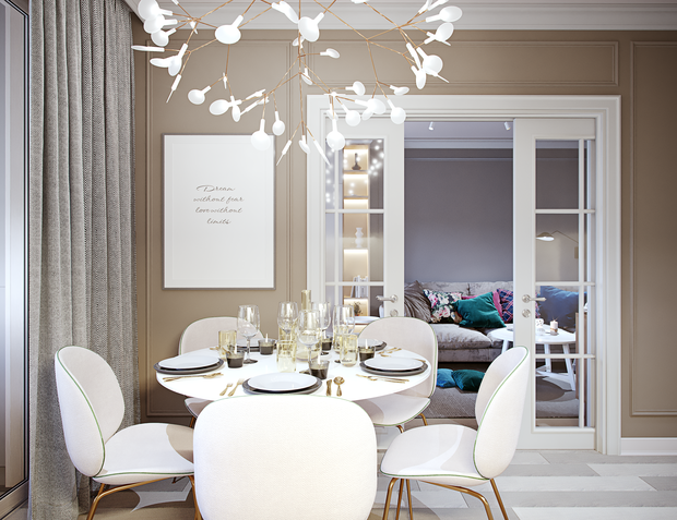 Фото из портфолио  Apartment «Gorod»  – фотографии дизайна интерьеров на INMYROOM