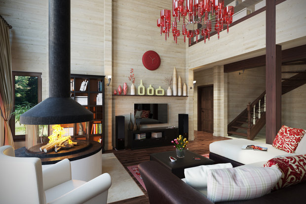 Фото из портфолио Роскошный уют – фотографии дизайна интерьеров на INMYROOM