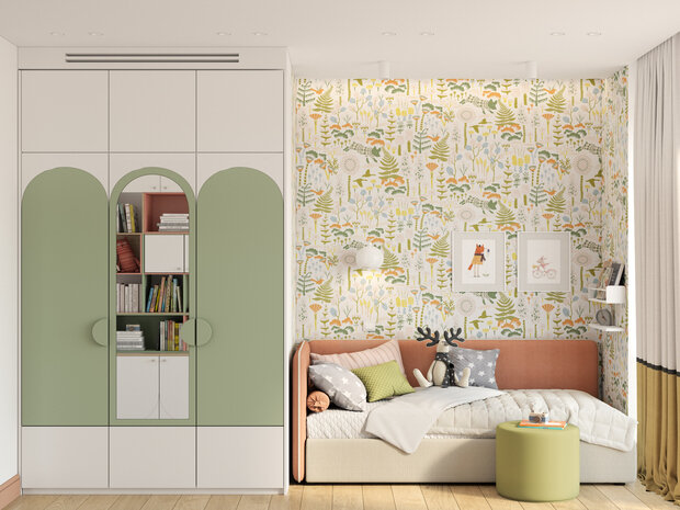 Фотография: Детская в стиле Современный, Квартира, Проект дня, Москва, 4 и больше, Более 90 метров, ЖК «ILove» – фото на INMYROOM