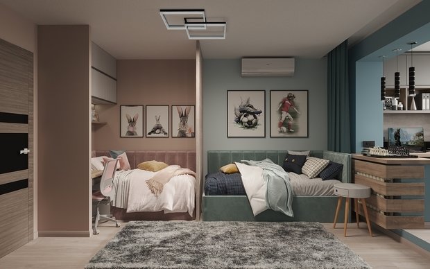 Фото из портфолио Детская комната  – фотографии дизайна интерьеров на INMYROOM