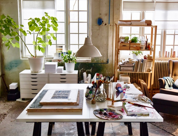 Фото из портфолио Творческая студия : идеи от IKEA – фотографии дизайна интерьеров на INMYROOM