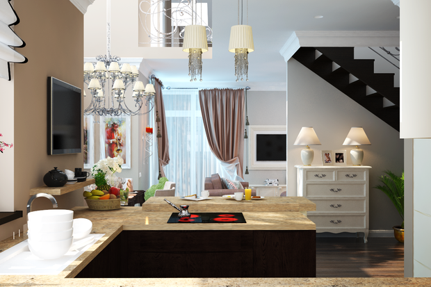 Фото из портфолио кухни – фотографии дизайна интерьеров на INMYROOM