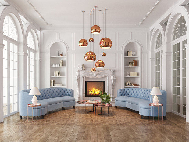 Фото из портфолио Дань классике – фотографии дизайна интерьеров на INMYROOM