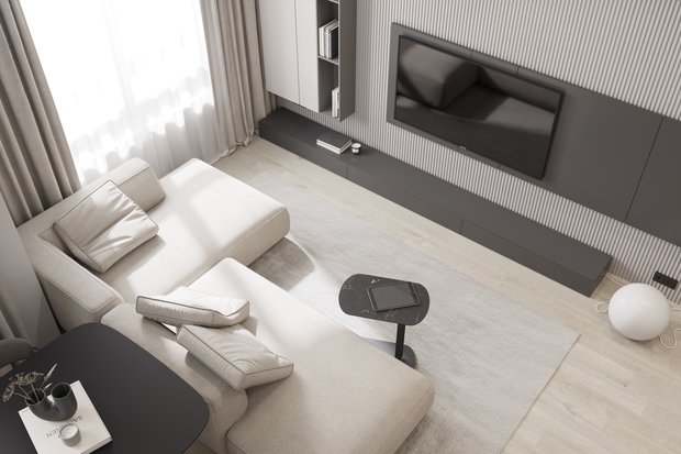 Фото из портфолио #designproject_OM – фотографии дизайна интерьеров на INMYROOM