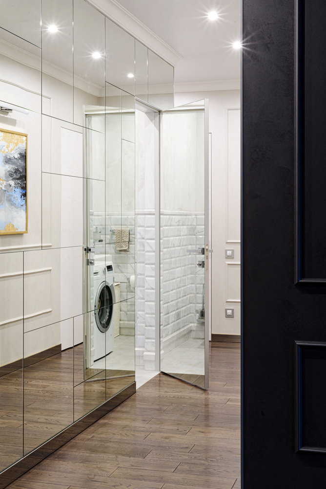 Фотография: Прихожая в стиле Современный, Классический, Квартира, Проект недели, Новосибирск, 4 и больше, 60-90 метров, Art Twins Design, Тая Акулова, Глеб Скотников – фото на INMYROOM Фотография: Прихожая в стиле Современный, Классический, Квартира, Проект недели, Новосибирск, 4 и больше, 60-90 метров, Art Twins Design, Тая Акулова, Глеб Скотников – фото на INMYROOM