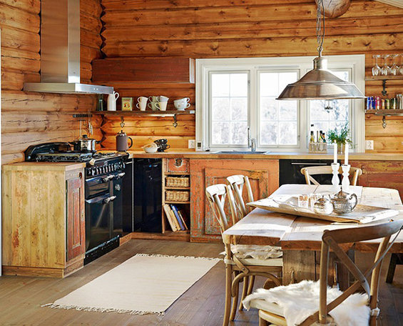 Фотография: Кухня и столовая в стиле Прованс и Кантри, Дом, Дома и квартиры – фото на INMYROOM