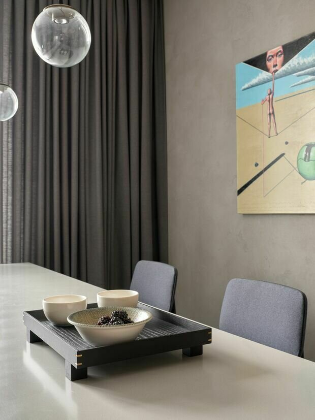 Фотография: Кухня и столовая в стиле Современный, Минимализм, Проект недели, Москва, 2 комнаты, 40-60 метров – фото на INMYROOM