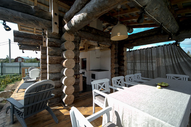 Фотография: Кухня и столовая в стиле Прованс и Кантри, Современный, Дачный ответ – фото на INMYROOM