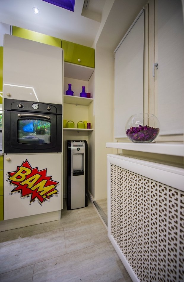 Фото из портфолио Кухня в стиле поп-арт – фотографии дизайна интерьеров на INMYROOM