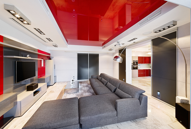 Фото из портфолио Дизайн  гостиной для современной семьи  – фотографии дизайна интерьеров на INMYROOM