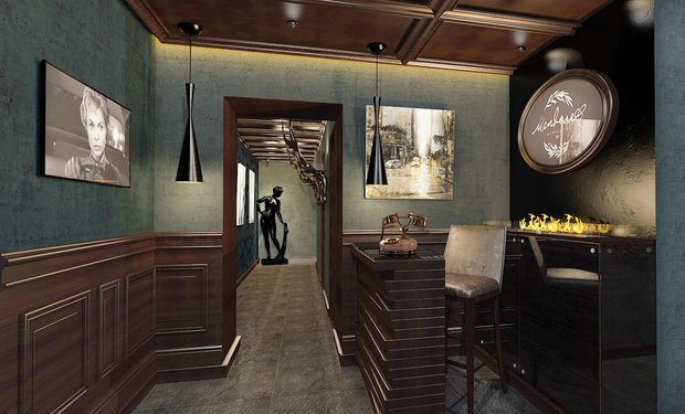 Фото из портфолио Бар и ресторан "Менделеев". Г. Волгоград. – фотографии дизайна интерьеров на INMYROOM