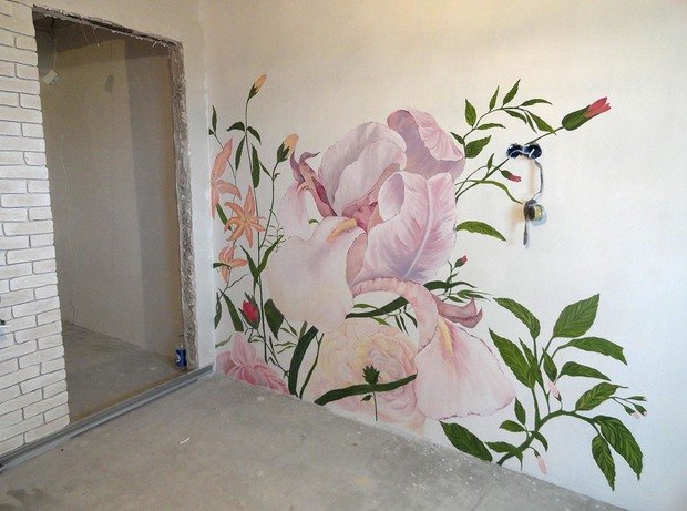 Фото из портфолио Роспись стен – фотографии дизайна интерьеров на INMYROOM