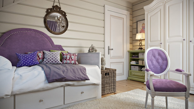 Фото из портфолио Детская для Агаты – фотографии дизайна интерьеров на INMYROOM