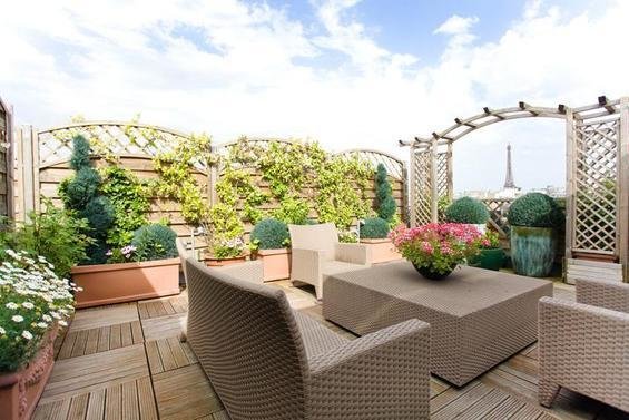 Фотография: Терраса в стиле Современный, Квартира, Дома и квартиры, Париж, Moscow Sotheby's International Realty – фото на INMYROOM