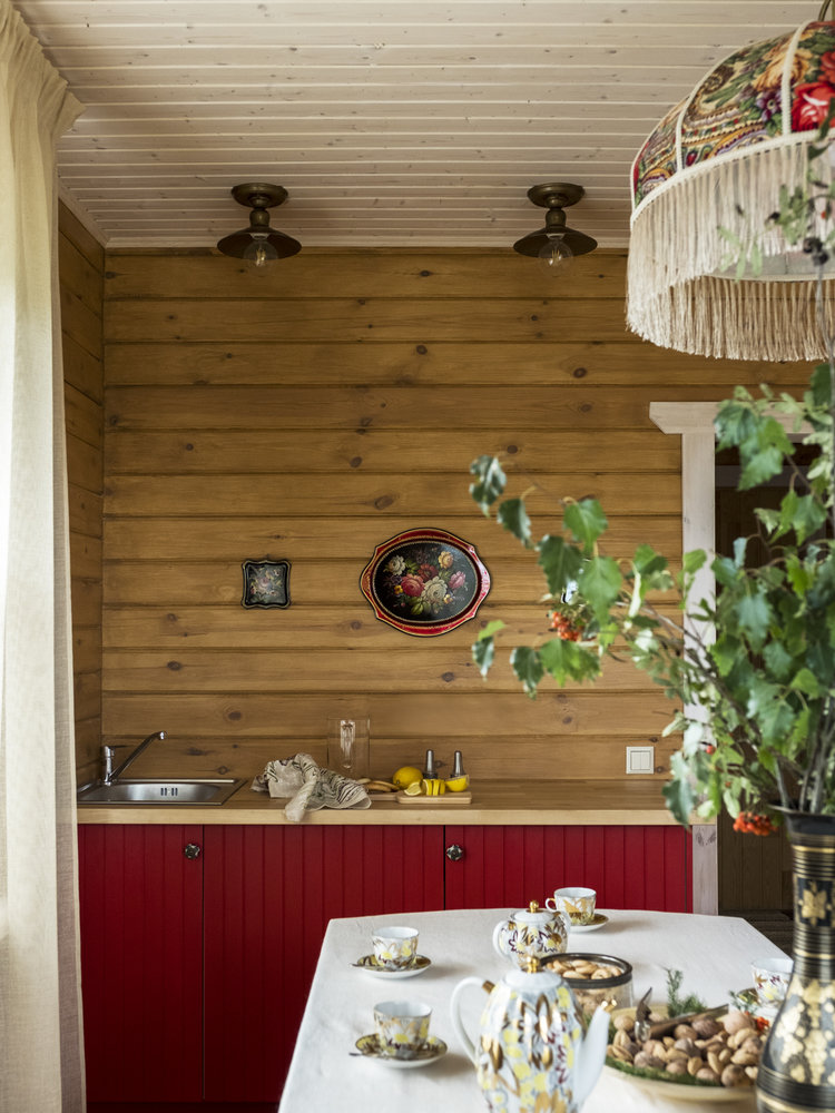 Фотография: Кухня и столовая в стиле Прованс и Кантри, Советы, Ремонт на практике, Дом и дача, Анна Рагулина, строительство бани – фото на INMYROOM