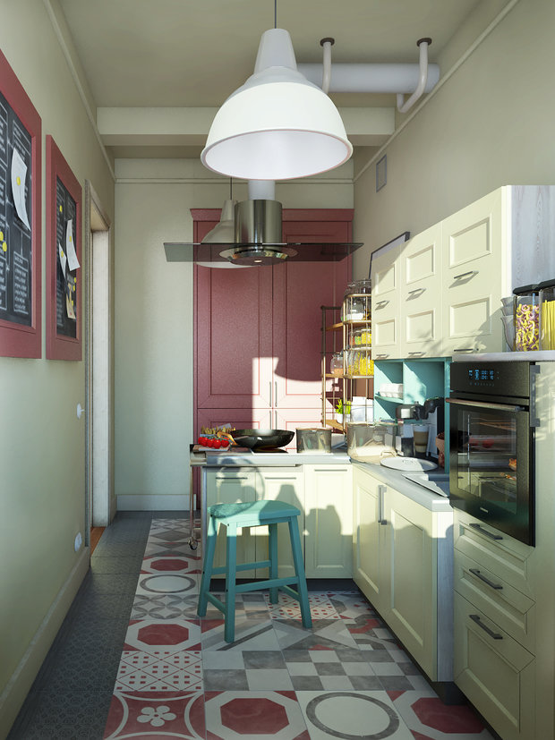 Фото из портфолио Маленький лофт – фотографии дизайна интерьеров на INMYROOM