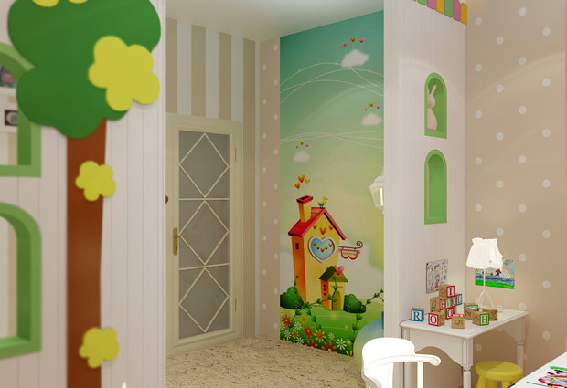 Фото из портфолио Детские – фотографии дизайна интерьеров на INMYROOM