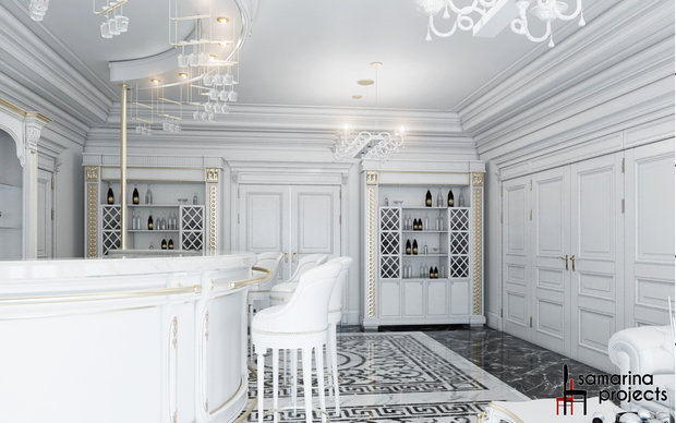 Фото из портфолио "Белоснежная классика" – фотографии дизайна интерьеров на INMYROOM