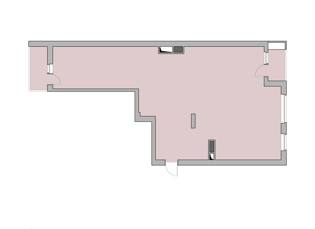 Фотография: Планировки в стиле , Квартира, Цвет в интерьере, Дома и квартиры, Проект недели, Серый – фото на INMYROOM