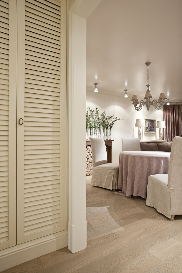 Фотография: Гостиная в стиле Прованс и Кантри, Классический, Квартира, Проект недели, Москва, Людмила Кришталева, новостройка, Монолитный дом, 4 и больше, Более 90 метров – фото на INMYROOM