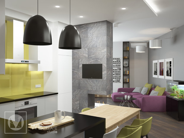 Фото из портфолио Квартира, в которой живет солнце  – фотографии дизайна интерьеров на INMYROOM