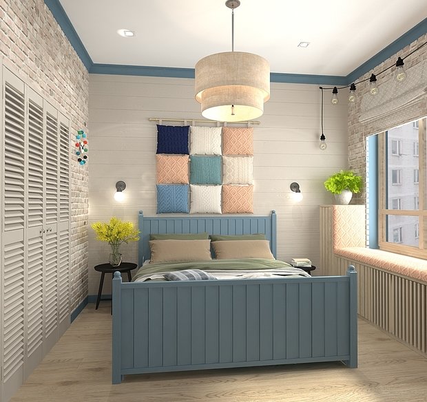 Фотография: Спальня в стиле Скандинавский, Квартира, Проект недели, Zi-Design Interiors – фото на INMYROOM