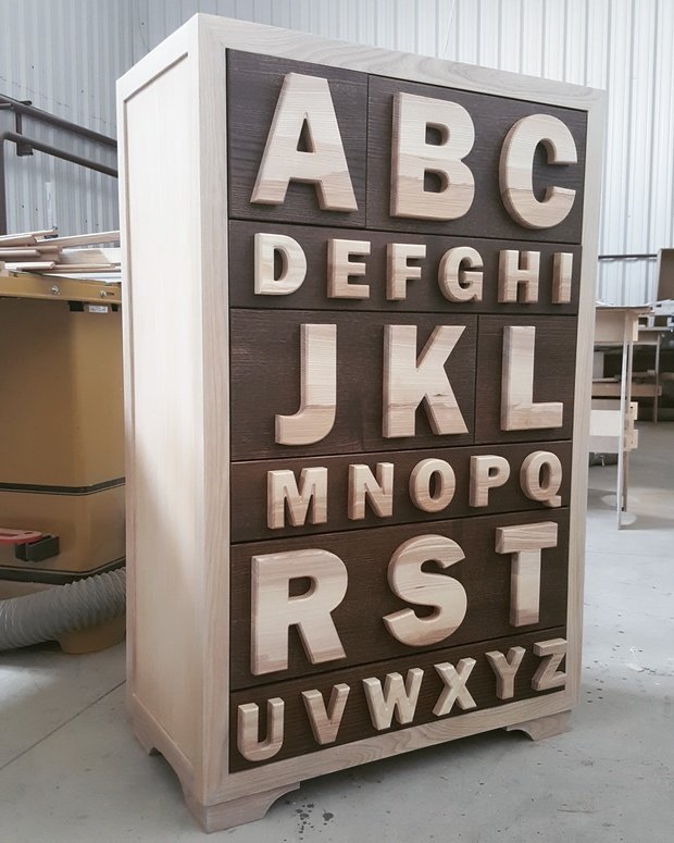 Фото из портфолио Комоды Alphabet – фотографии дизайна интерьеров на INMYROOM