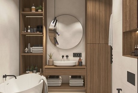 Санузел 4,5 м2