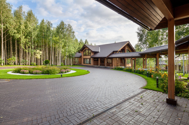Фото из портфолио Интерьер коттеджа в Нижегородской области – фотографии дизайна интерьеров на INMYROOM