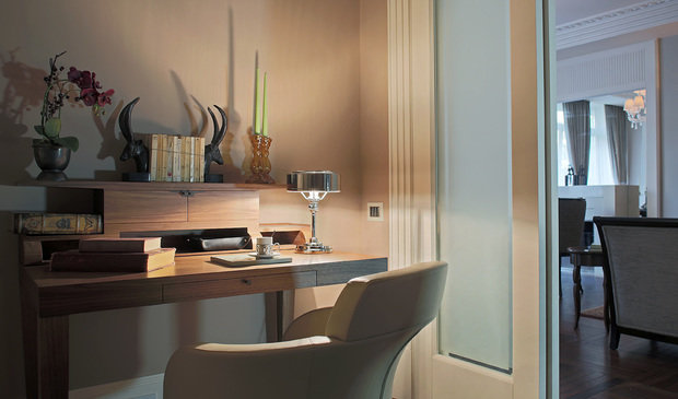 Фотография: Кабинет в стиле Классический, Квартира, Проект недели, Москва, Ар-деко, Faber Group – фото на INMYROOM