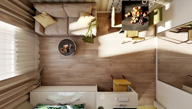 Фото из портфолио Квартира в Бутово Парк 2 – фотографии дизайна интерьеров на INMYROOM