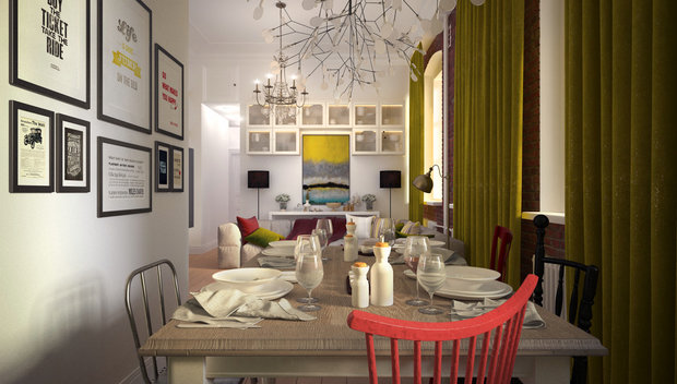 Фотография: Кухня и столовая в стиле Скандинавский – фото на INMYROOM