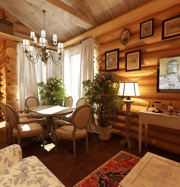 Фото из портфолио Дизайн частного дома в поселке закрытого типа. Anarchi&И.Мальцев – фотографии дизайна интерьеров на INMYROOM