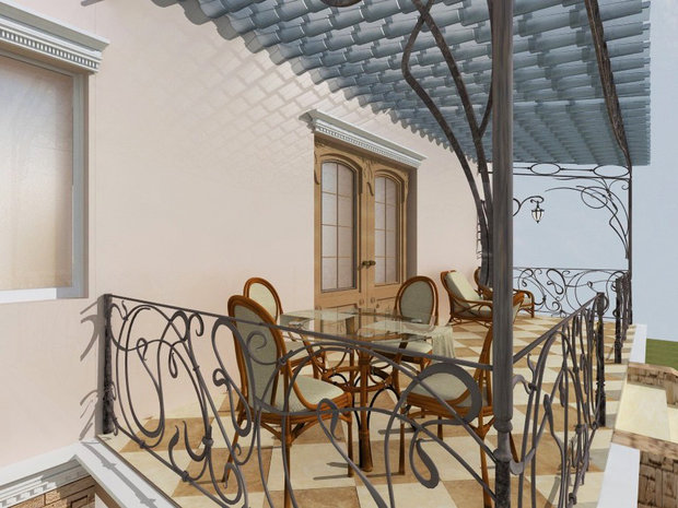 Фото из портфолио Загородный коттедж_модерн – фотографии дизайна интерьеров на INMYROOM