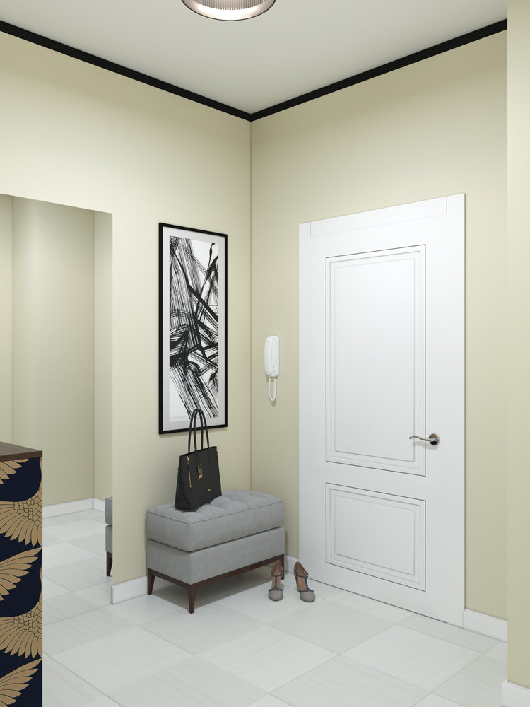 Фотография: Прихожая в стиле Современный, Квартира, Проект недели, Москва, Ирина Кривцова, Монолитный дом, 1 комната, 40-60 метров – фото на INMYROOM Фотография: Прихожая в стиле Современный, Квартира, Проект недели, Москва, Ирина Кривцова, Монолитный дом, 1 комната, 40-60 метров – фото на INMYROOM