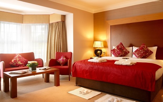 Фотография: Спальня в стиле Современный, Квартира, Цвет в интерьере, Дома и квартиры – фото на INMYROOM