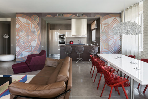 Фото из портфолио декор лофт - 2015 – фотографии дизайна интерьеров на INMYROOM