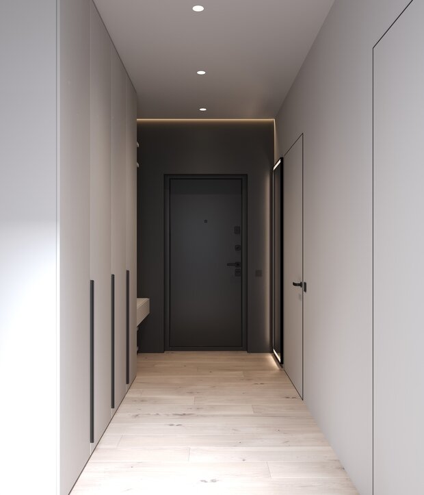 Фото из портфолио Квартира 62 м2 в Калининграде. ЖК Клен – фотографии дизайна интерьеров на INMYROOM