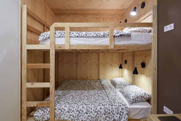 Фото из портфолио Хостел Twin Cities  – фотографии дизайна интерьеров на INMYROOM