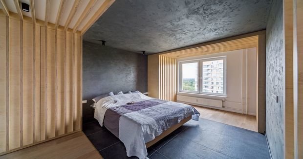 Фотография: Спальня в стиле Минимализм, Советы, Ремонт на практике, энциклопедия_черновой_ремонт – фото на INMYROOM