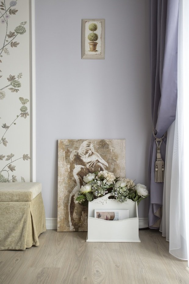 Фотография: Декор в стиле Классический, Квартира, Проект недели, Москва, Светлана Юркова, Сталинка, 2 комнаты, 40-60 метров – фото на INMYROOM