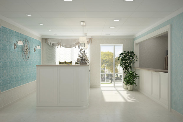 Фото из портфолио Холл в поликлинике – фотографии дизайна интерьеров на INMYROOM