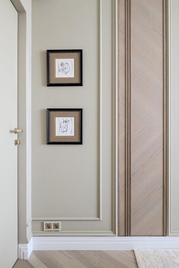 Фото из портфолио Ветвь оливы и бархата – фотографии дизайна интерьеров на INMYROOM