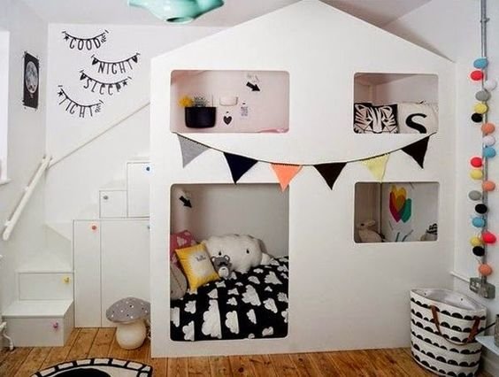 Фотография: Детская в стиле Скандинавский, Современный – фото на INMYROOM