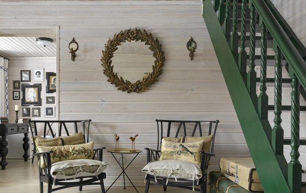 Фотография: Гостиная в стиле Прованс и Кантри, Ландшафт, Декор, Советы, Дом и дача, Татьяна Крамская, Технониколь, logicpir, planter – фото на INMYROOM